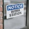 Signmission Work Station, 7 in W x Rectangle, Vinyl Decal OS-2PACK-NS-D-57-L-19070 - alternate 5